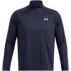 imageUnder Armour Mens Velocity 20 14 Zip410 Midnight Navy   Halo Gray