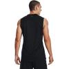 imageUnder Armour Mens Velocity Muscle Tank Top001 Black   Pitch Gray