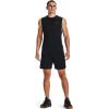 imageUnder Armour Mens Velocity Muscle Tank Top001 Black   Pitch Gray
