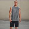 imageUnder Armour Mens Velocity Muscle Tank Top012 Pitch Gray Light Heather   Black