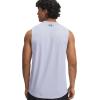 imageUnder Armour Mens Velocity Muscle Tank Top539 Celeste   Black