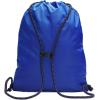 imageUnder Armour Unisex Hustle Sackpack 001 BlackBlackWhite One Size Fits Most400 Royal  Black  Metallic Silver