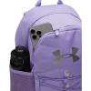 imageUnder Armour Unisex Hustle Sport 60 Backpack 402 Blue AtlantisBlackMetallic Silver One Size Fits Most538 Transparent   Metallic Silver