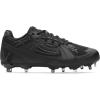 imageUnder Armour Womens Glyde Sola Pro Mt Softball Cleats Sneaker001 BlackWhiteBlack