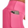 imageUnder Armour Womens HeatGear Armour High Waisted Leggings640 Pink Punk   White