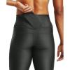 imageUnder Armour Womens HeatGear Armour High Waisted LeggingsBaroque Green 310Metallic Silver