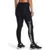 imageUnder Armour Womens HeatGear Armour High Waisted LeggingsBlack  White