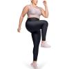 imageUnder Armour Womens HeatGear Armour High Waisted LeggingsBlack 001Metallic Silver
