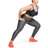imageUnder Armour Womens HeatGear Armour High Waisted LeggingsCharcoal Light Heather 019Metallic Silver