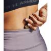 imageUnder Armour Womens HeatGear Armour High Waisted LeggingsSlate Purple 585Halo Gray