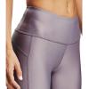 imageUnder Armour Womens HeatGear Armour High Waisted LeggingsSlate Purple 585Halo Gray