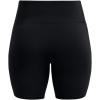 imageUnder Armour Womens Movement Bike Shorts001 Black   Metallic Silver