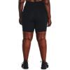 imageUnder Armour Womens Movement Bike Shorts001 Black   Metallic Silver