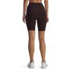 imageUnder Armour Womens Movement Bike Shorts227 Brown Obsidian   Metallic Silver