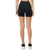 imageUnder Armour Womens Movement Middy Shorts001 Black   Metallic Silver