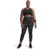 imageUnder Armour Womens Movement Print Ankle Leggings005 Black   Metallic Silver