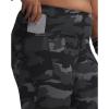 imageUnder Armour Womens Movement Print Ankle Leggings005 Black   Metallic Silver