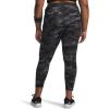imageUnder Armour Womens Movement Print Ankle Leggings005 Black   Metallic Silver