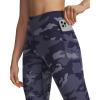 imageUnder Armour Womens Movement Print Ankle Leggings410 Midnight Navy   Metallic Silver