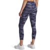 imageUnder Armour Womens Movement Print Ankle Leggings410 Midnight Navy   Metallic Silver