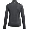 imageUnder Armour Womens Velocity Half Zip Twist001 Black   Metallic Silver