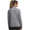 imageUnder Armour Womens Velocity Half Zip Twist025 Castlerock   Metallic Silver