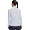 imageUnder Armour Womens Velocity Half Zip Twist464 Nimbus Blue   Metallic Silver