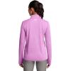 imageUnder Armour Womens Velocity Half Zip Twist573 Mystic Magenta   Metallic Silver