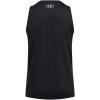 imageUnder Armour Womens Velocity Solid Tank Top001 Black   Metallic Silver