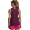 imageUnder Armour Womens Velocity Solid Tank Top505 Purple Gemini   Metallic Silver