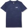 imageUnder Armour Boys Tech Jacquard 20 Short Sleeve T Shirt410 Midnight Navy   White