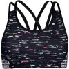 imageUnder Armour Girls HeatGear Armour Novelty Sports BraBlack 001White