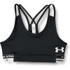 imageUnder Armour Girls HeatGear Armour Novelty Sports BraBlackWhite