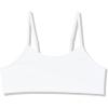 imageUnder Armour Girls Movement Low Impact Sports Bra100 White   Metallic Silver