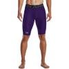 imageUnder Armour Mens HeatGear Long Shorts500 Purple   White