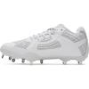 imageUnder Armour Womens Glyde Sola Pro Mt Softball Cleats Sneaker014 Halo GrayWhiteHalo Gray