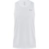 imageUnder Armour Womens Velocity Solid Tank Top100 White   Metallic Silver