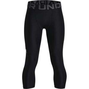 imageUnder Armour Boys HeatGear Armour 34 LeggingsBlack 001Pitch Gray