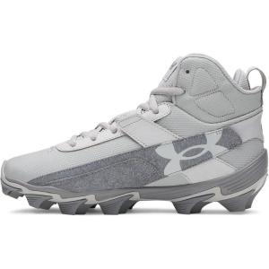 imageUnder Armour Mens Harper 10 Rm Baseball Cleats Sneaker076 Baseball GrayTitan GrayBaseball Gray