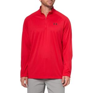 imageUnder Armour Mens Velocity 20 14 Zip601 Red   Black