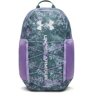 imageUnder Armour Unisex Hustle Sport 60 Backpack 402 Blue AtlantisBlackMetallic Silver One Size Fits Most587 Jasper Blue  Jasper Blue  White