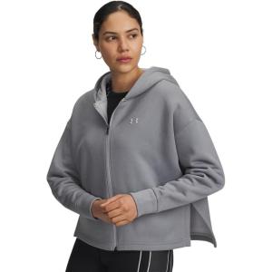 imageUnder Armour Womens Fleece Full Zip012 Mod Gray Full Heather   Mod Gray