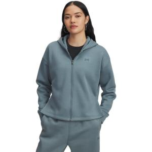imageUnder Armour Womens Fleece Full Zip587 Jasper Blue   Jasper Blue