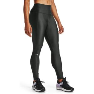 imageUnder Armour Womens HeatGear Armour High Waisted LeggingsBaroque Green 310Metallic Silver