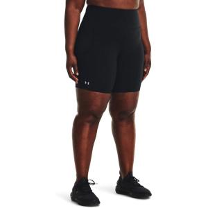 imageUnder Armour Womens Movement Bike Shorts001 Black   Metallic Silver