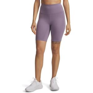 imageUnder Armour Womens Movement Bike Shorts550 Violet Gray   Metallic Silver