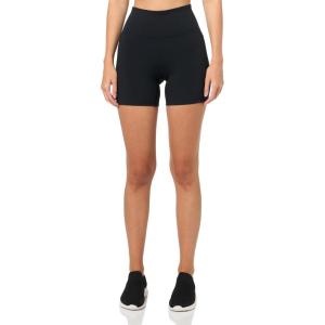 imageUnder Armour Womens Movement Middy Shorts001 Black   Metallic Silver