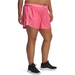 imageUnder Armour Womens Tech Play Up Shorts672 Super Pink   White
