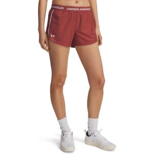 imageUnder Armour Womens Tech Play Up Shorts688 Cinna Red   White