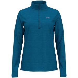 imageUnder Armour Womens Velocity Half Zip Twist426 Varsity Blue  Metallic Silver